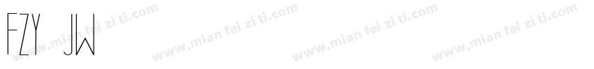 FZY JW字体转换